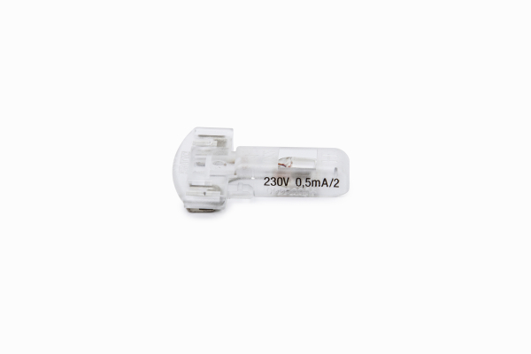 Jung 95 Beleuchtungseinsatz Glimmlampe Stecksockel f. Taster / Schalter 0,5mA