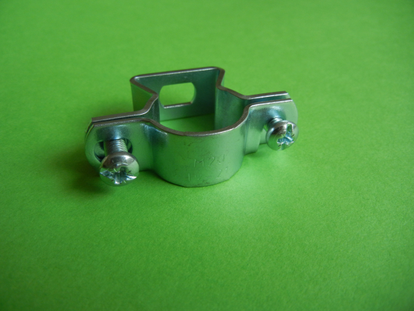 Abstandschelle , Rohrschelle M20 , 19 -21mm , galv. verzinkt