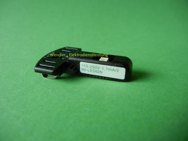 Jung LED-Leuchte 90- LEDGN Leuchte für Schalter u.Taster, 110-250V 1,1mA grün